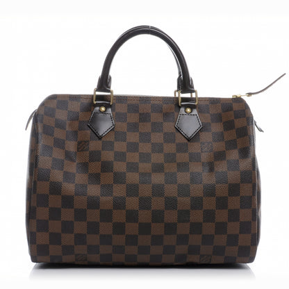 Louis Vuitton Damier Ebene Speedy 30 1 of 7