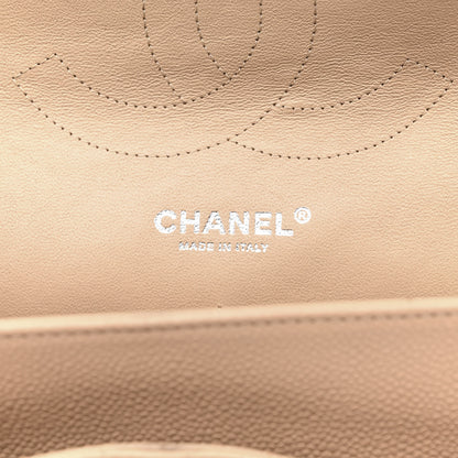 Chanel Caviar Quilted Jumbo Double Flap Beige 6 of 13