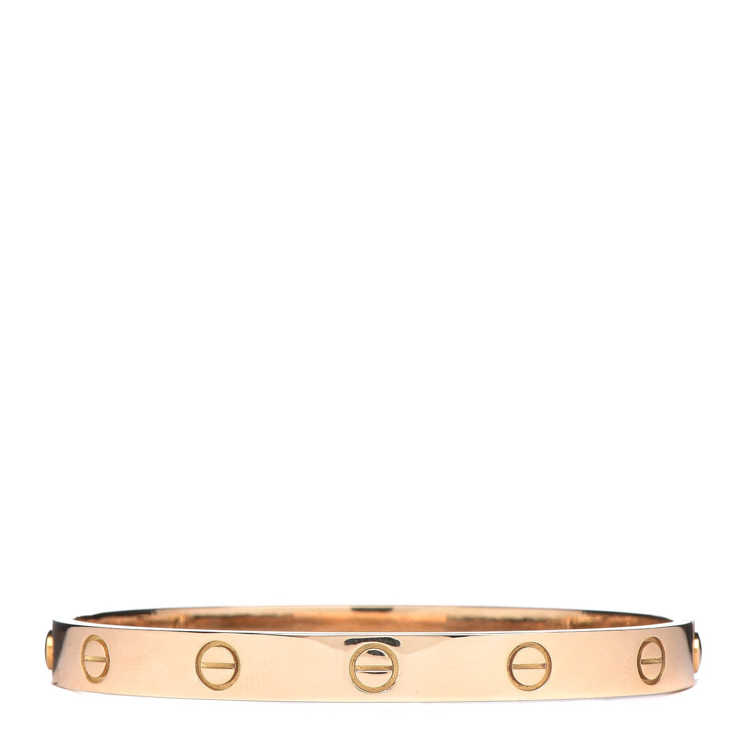 18K Yellow Gold LOVE Bracelet 17