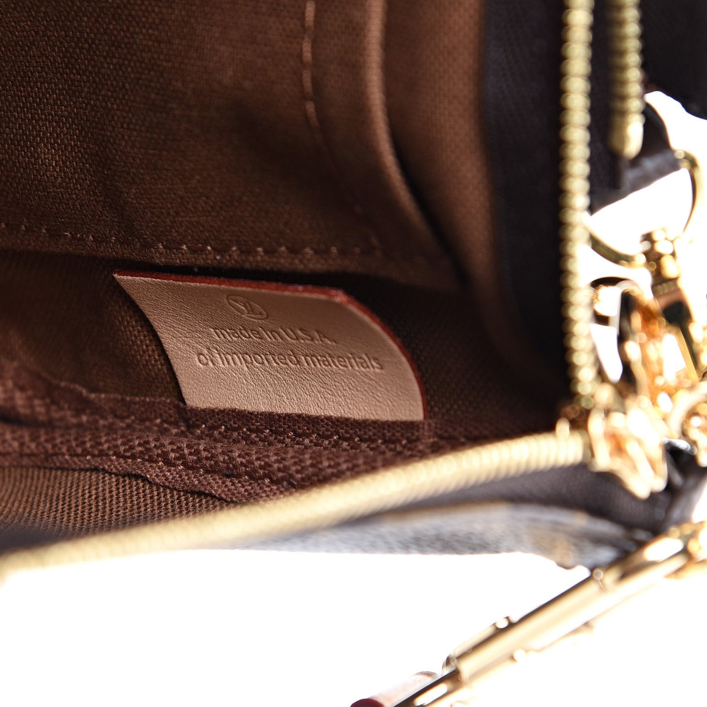 Monogram Multi Pochette Accessories Kaki