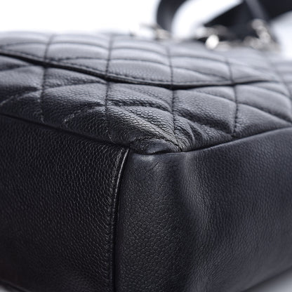 Chanel Caviar Quilted Petit Shopping Tote PST Black 22 of 22