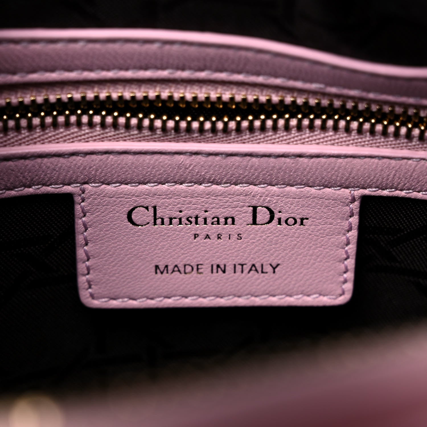 Christian Dior Lambskin Cannage Medium Lady Dior Light Pink 5 of 12
