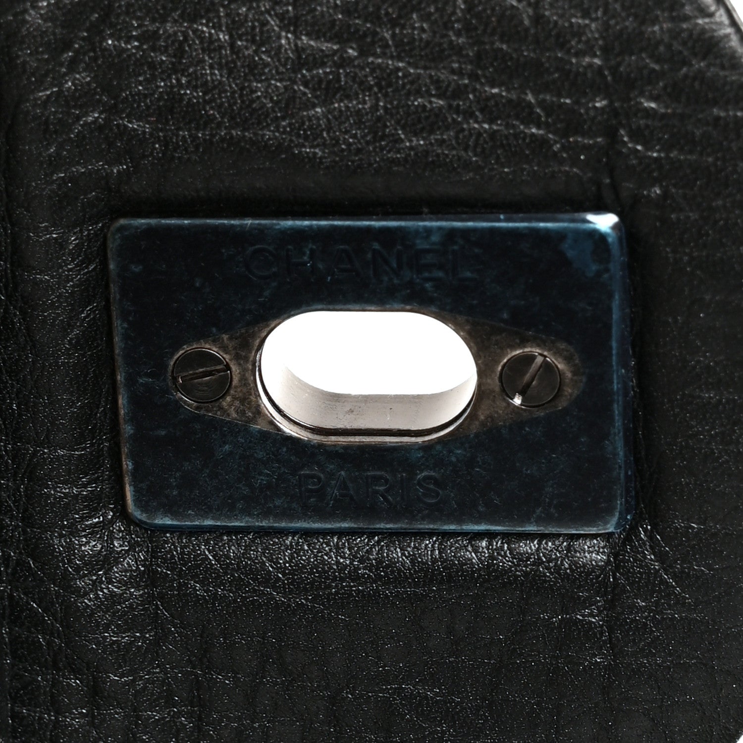 Chanel Calfskin Quilted Small XXL Travel Flap Bag Black 6 of 10