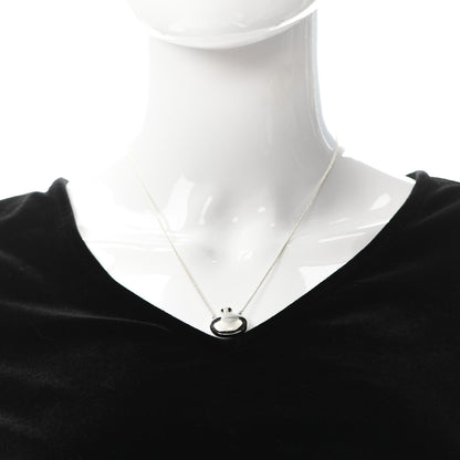 Tiffany Sterling Silver Elsa Peretti Bottle Pendant Necklace 2 of 4