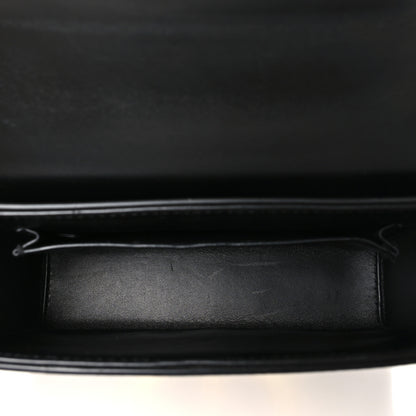 Christian Dior Crackled Lambskin 30 Montaigne Box Bag Black 5 of 9
