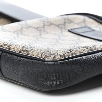 Gucci GG Supreme Monogram Web Belt Bag Black 10 of 12