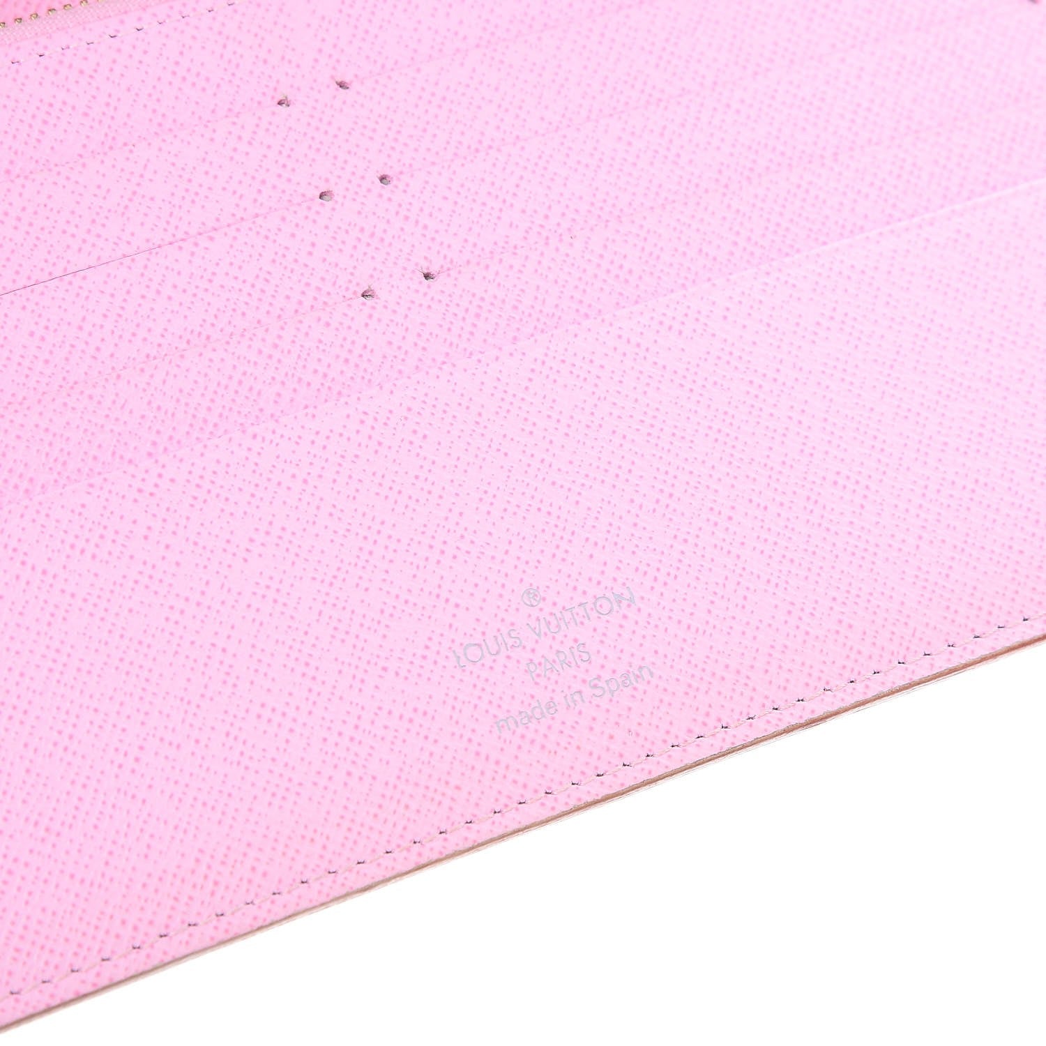 Louis Vuitton Monogram Multicolor Insolite Wallet White Litchi 8 of 9