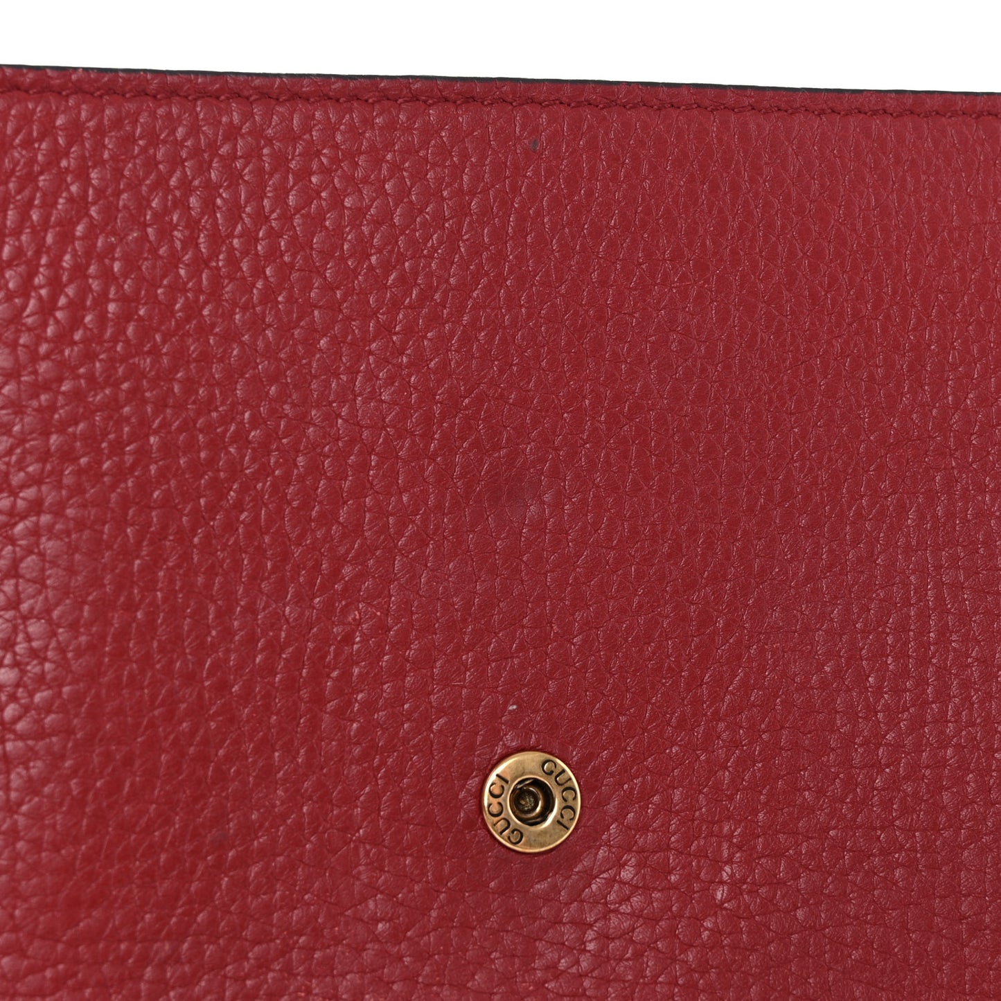 Cellarius Calfskin GG Marmont Chain Wallet Dry Rose