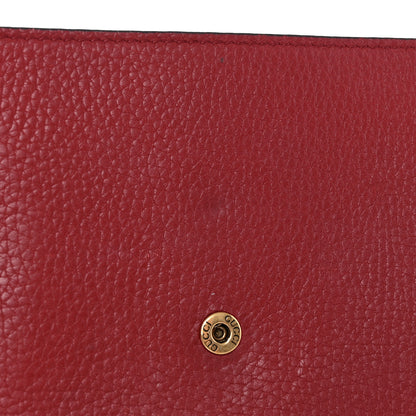 Gucci Cellarius Calfskin GG Marmont Chain Wallet Dry Rose 13 of 13