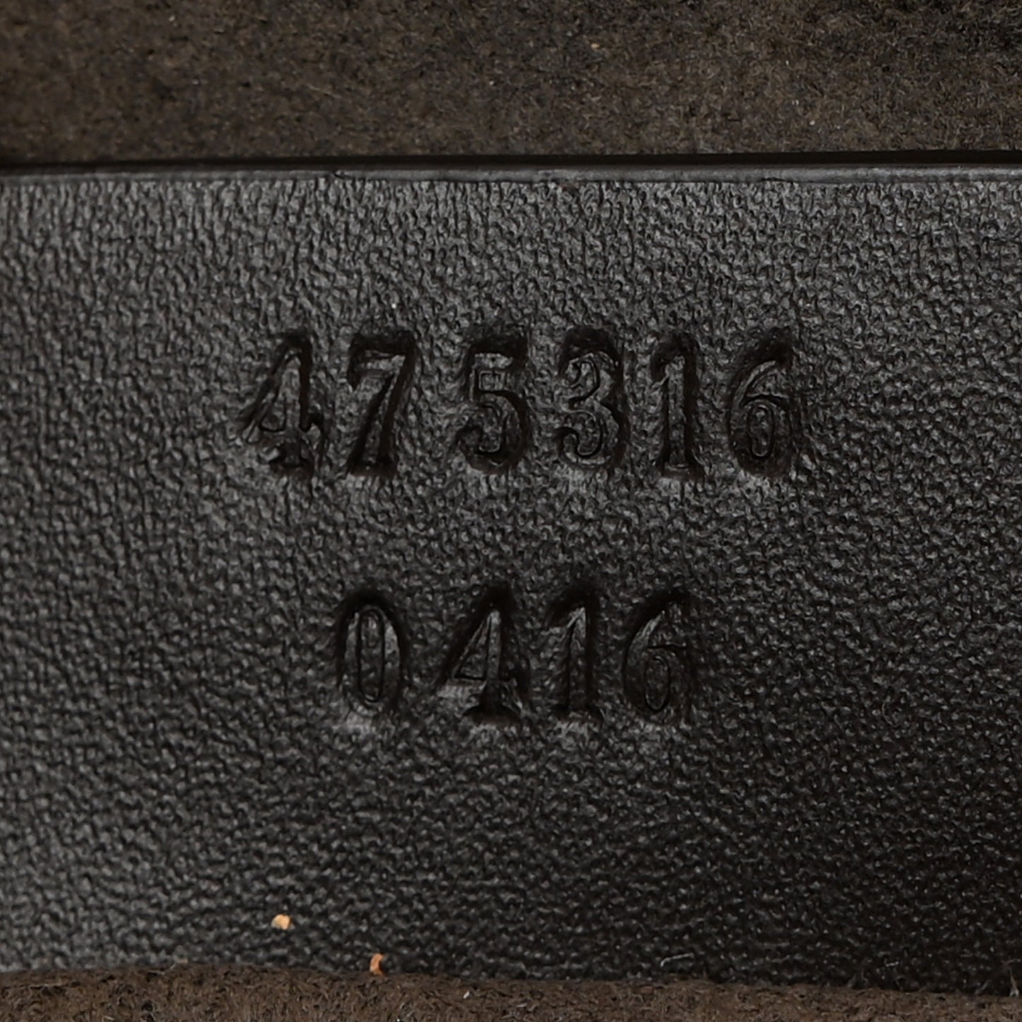 GG Supreme Monogram Selleria Calfskin Web New Web Cosmetic Case Beige Ebony Cocoa