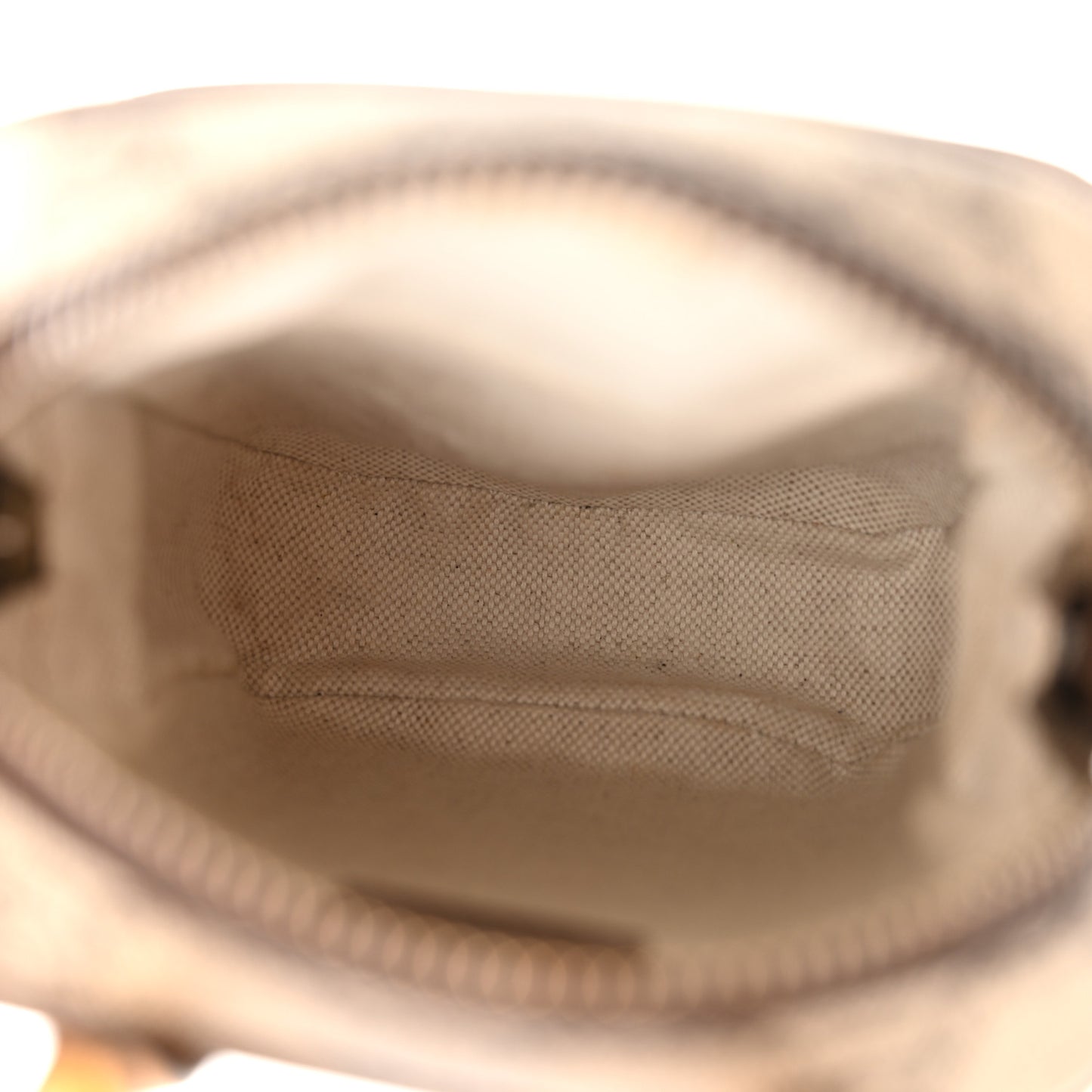 GG Supreme Monogram Mini Neo Vintage Double Zip Messenger Bag Beige New Acero Crop