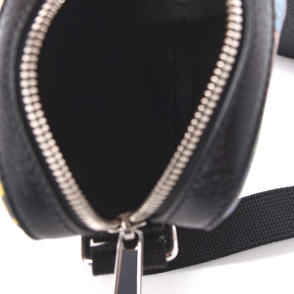 Gucci GG Supreme Monogram Psychedelic Messenger Bag Black 5 of 9