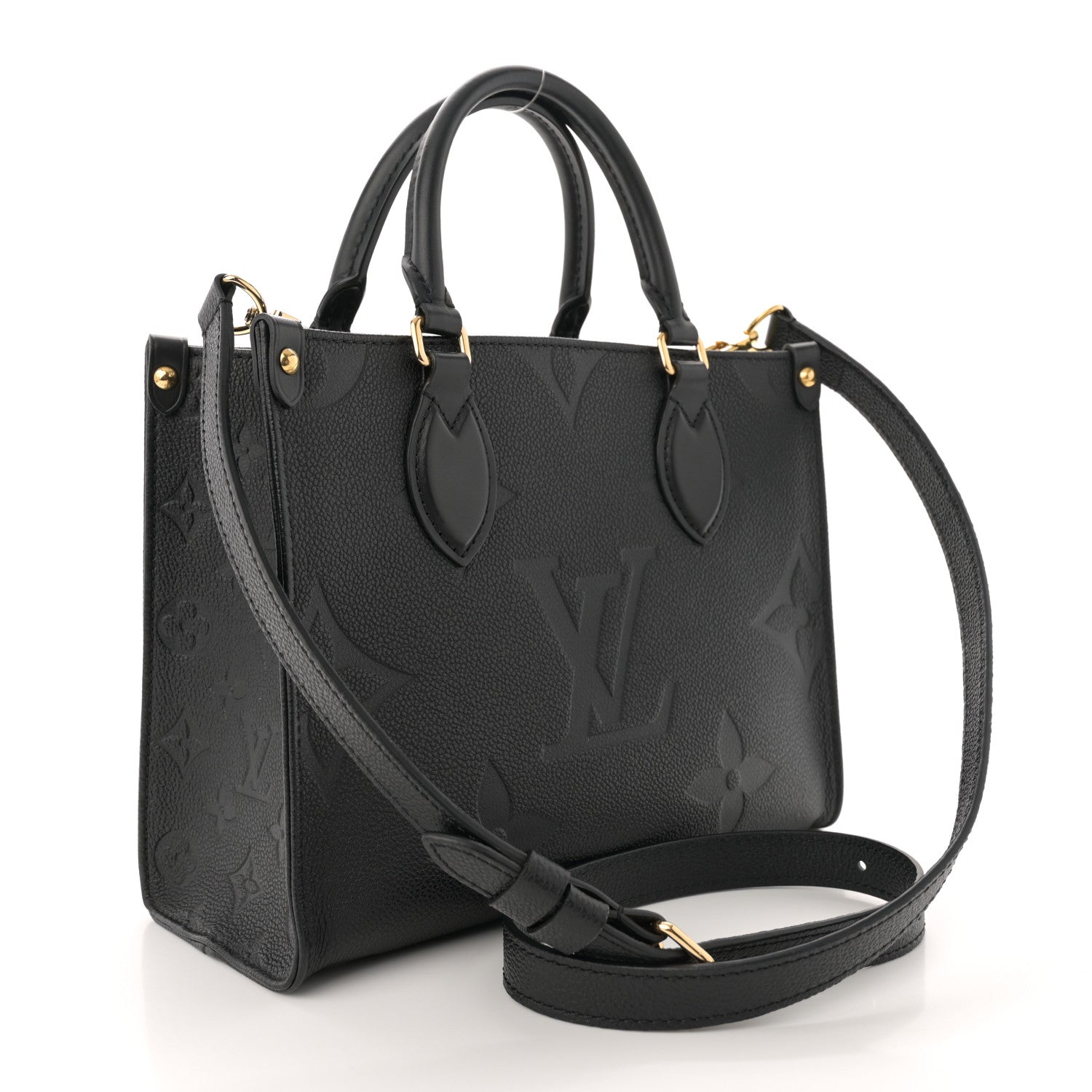 Louis Vuitton Empreinte Monogram Giant Onthego PM Black 3 of 9