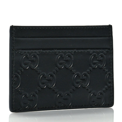 Gucci Guccissima Card Holder Black 3 of 7