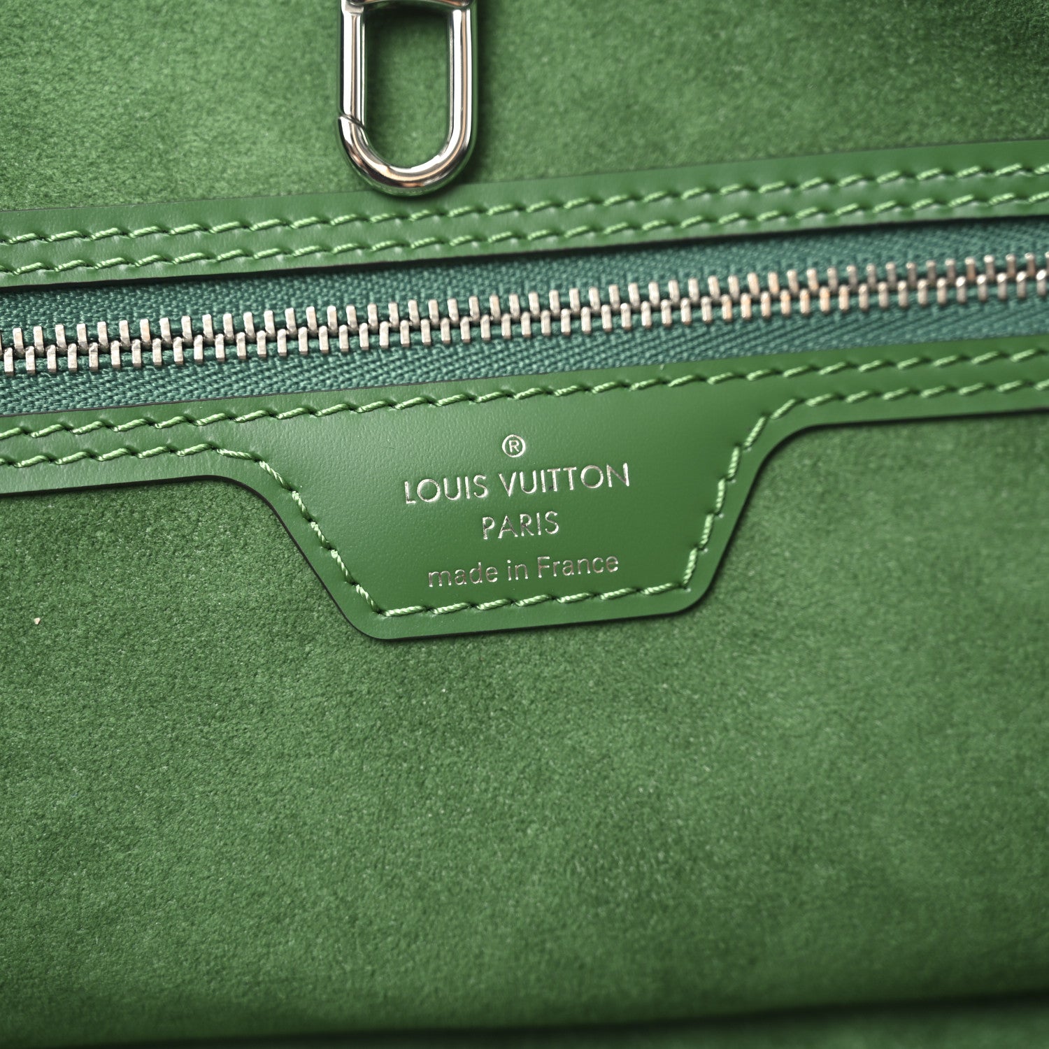 Louis Vuitton Epi Neverfull MM Borneo Green 7 of 10