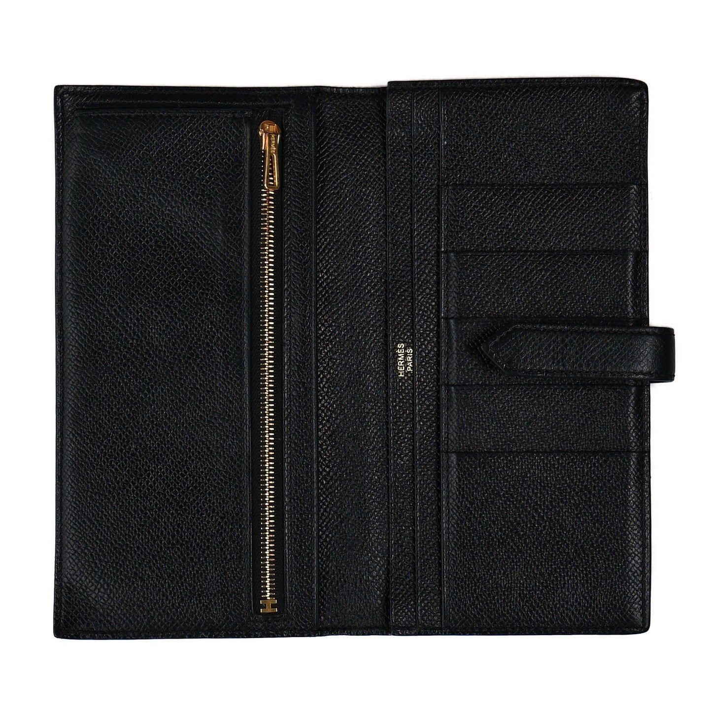 Epsom Bearn Gusset Wallet Black