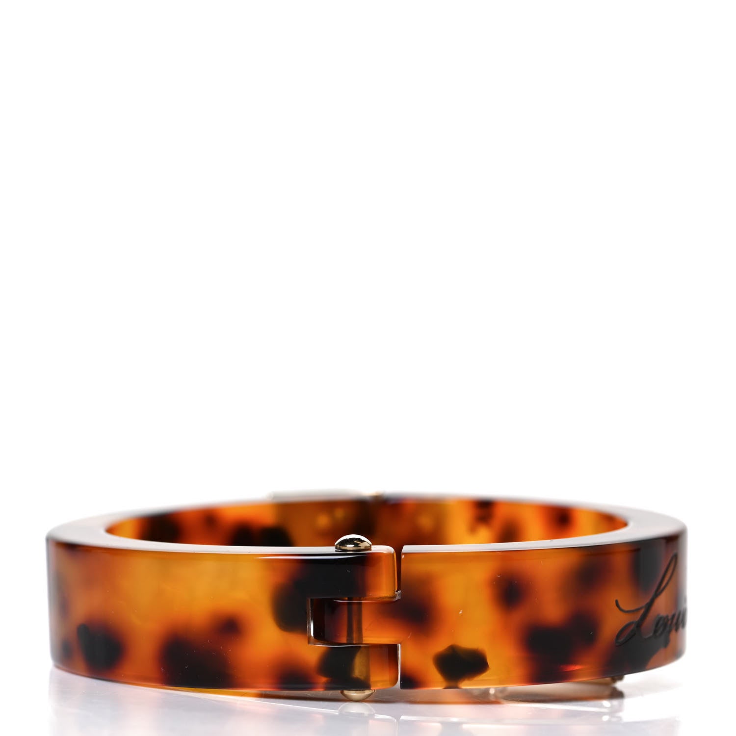 Louis Vuitton Lock Me Bracelet Ecaille 2 of 7