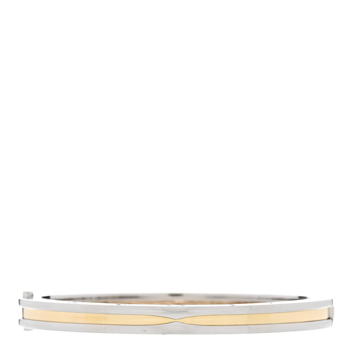 18K Yellow Gold Stainless Steel B.Zero1 Bangle Bracelet