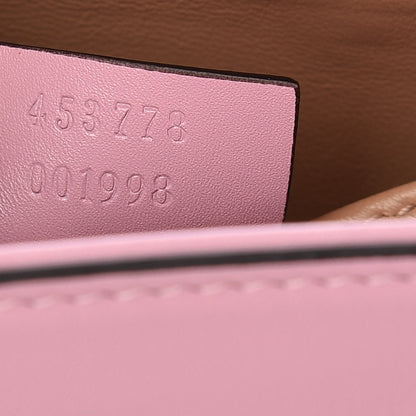 Gucci Nappa Pearl Studded Mini Queen Margaret Broadway Shoulder Bag Sugar Pink 11 of 11