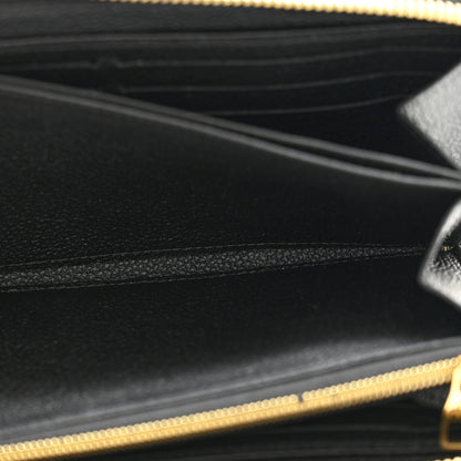 Louis Vuitton Empreinte Zippy Wallet Black 6 of 13