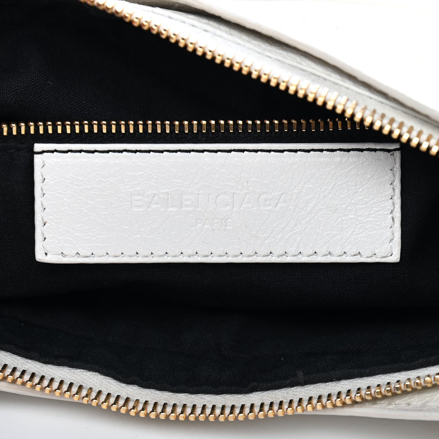 Agneau Giant 12 Gold Hardware First Ivory