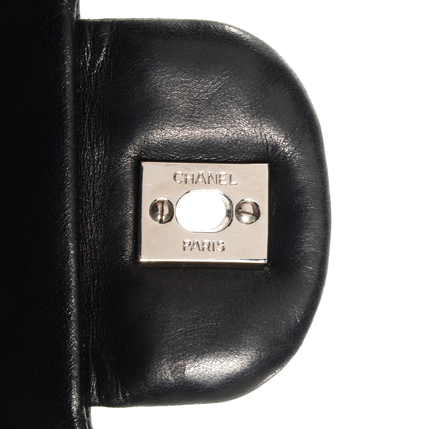 Chanel Lambskin Quilted Jumbo Single Flap Black 8 of 8