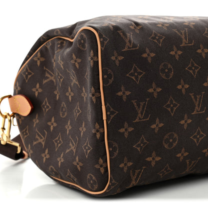 Louis Vuitton Silk Tech Monogram Speedy Bandouliere 30 9 of 10
