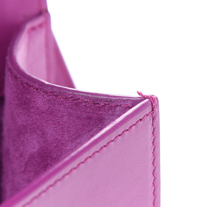 Saint Laurent Smooth Calfskin Le Carre Shoulder Bag Purple 10 of 10