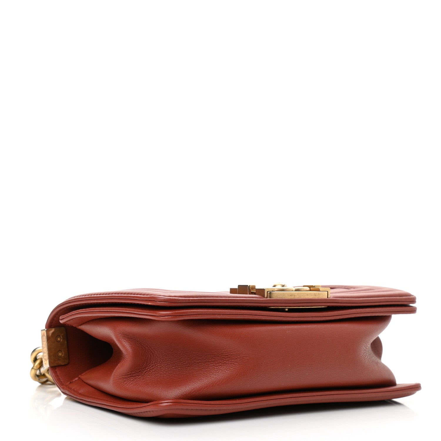 Chanel Lambskin Quilted Small Boy Flap Red 4 of 10