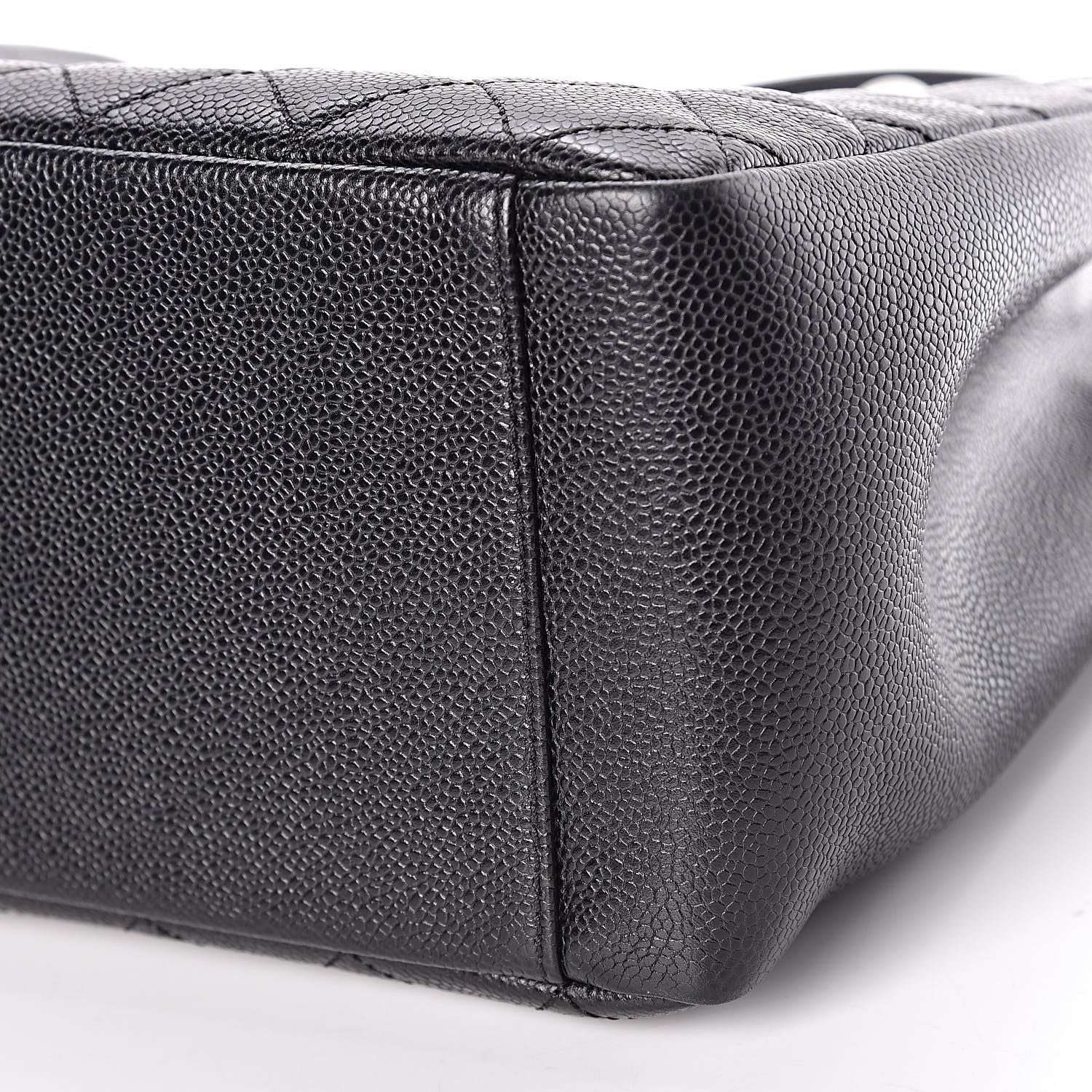 Chanel Caviar Quilted Grand Shopping Tote GST Black 14 of 15