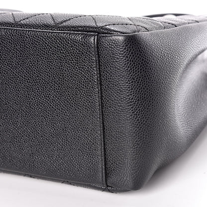 Chanel Caviar Quilted Grand Shopping Tote GST Black 14 of 15