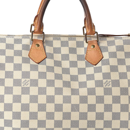Louis Vuitton Damier Azur Speedy 35 10 of 16