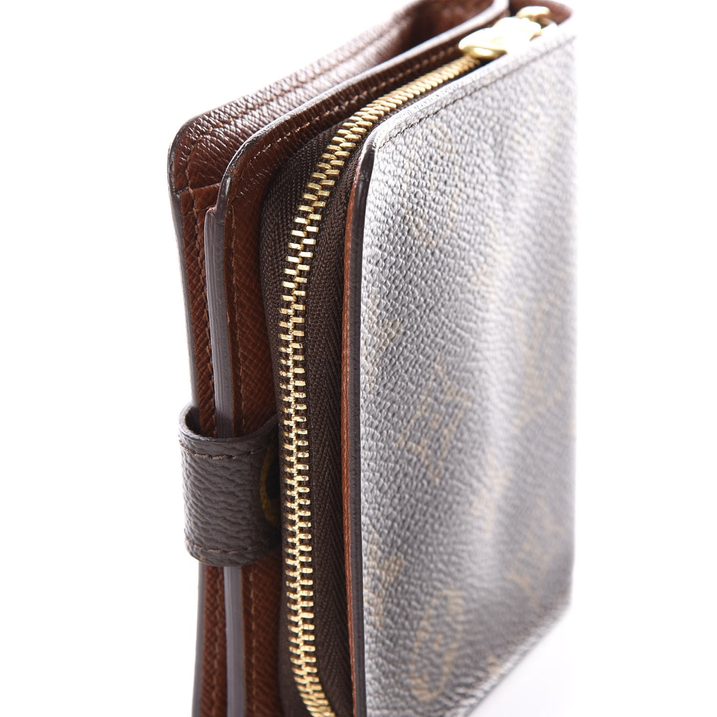Monogram Compact Zippe Zipped Wallet