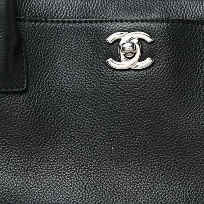 Chanel Calfskin Cerf Executive Shopper Tote Black 24 of 33
