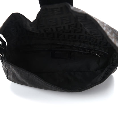 Fendi Zucchino Baguette Black 4 of 4