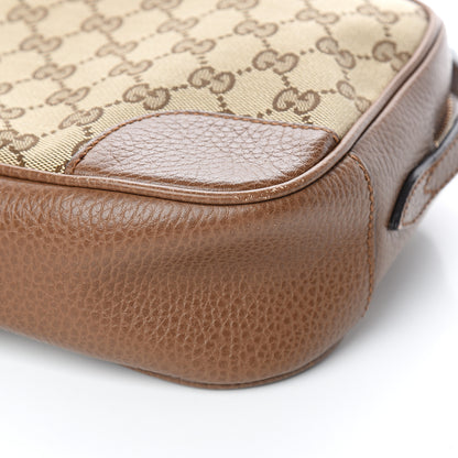 Gucci Monogram Mini Bree Messenger Bag Beige Tabacco 8 of 10