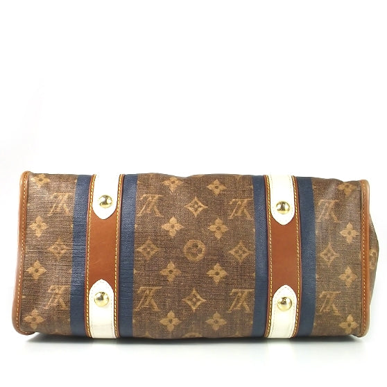 Louis Vuitton Monogram Rayures Tisse Sac GM Blue 4 of 10