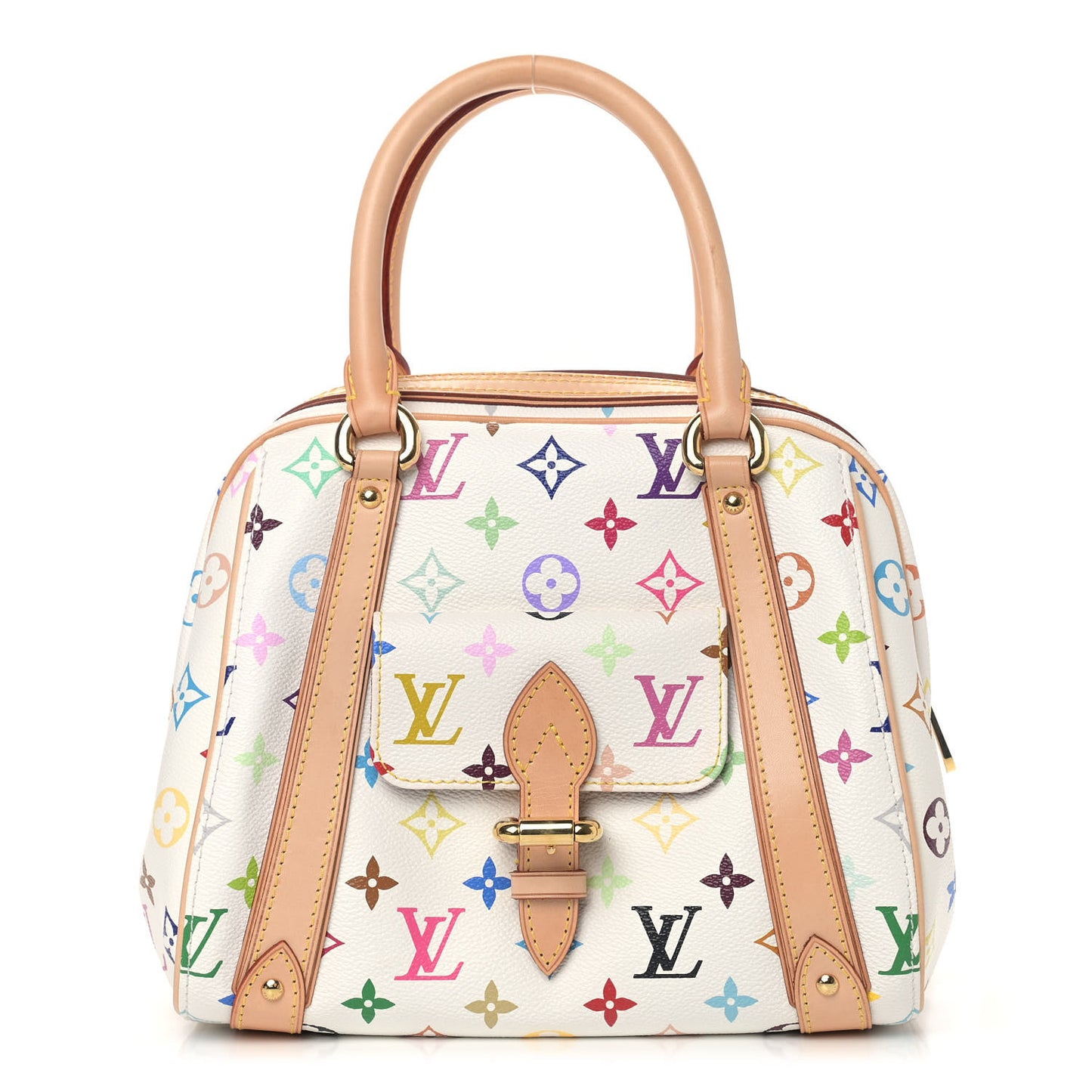 Monogram Multicolor Priscilla White