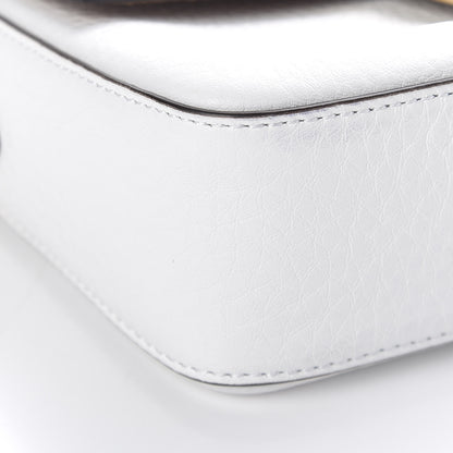 Fendi Cuoio Romano Mini Baguette White 8 of 9