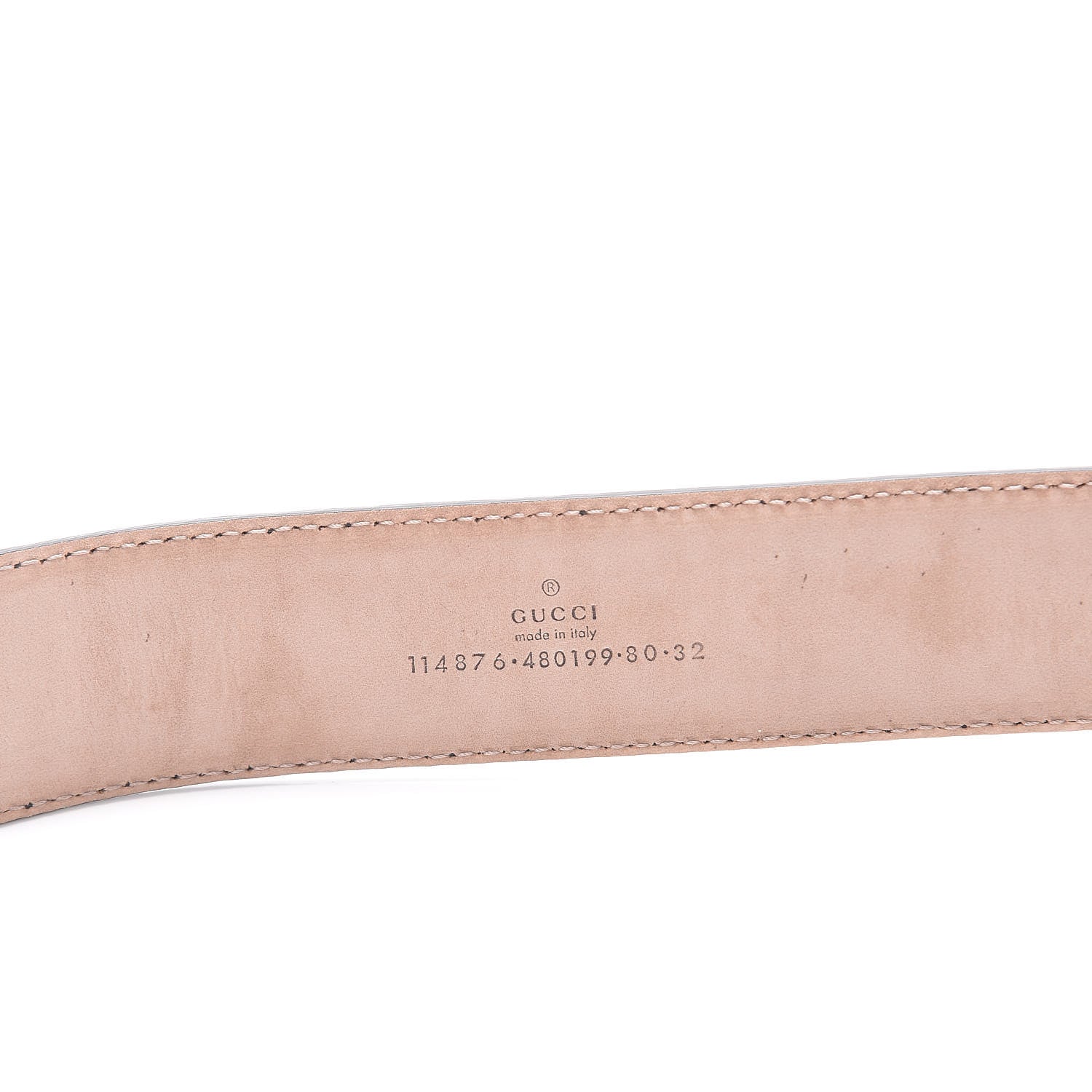 Gucci Guccissima Interlocking G 40mm Belt 80 32 Black 6 of 9