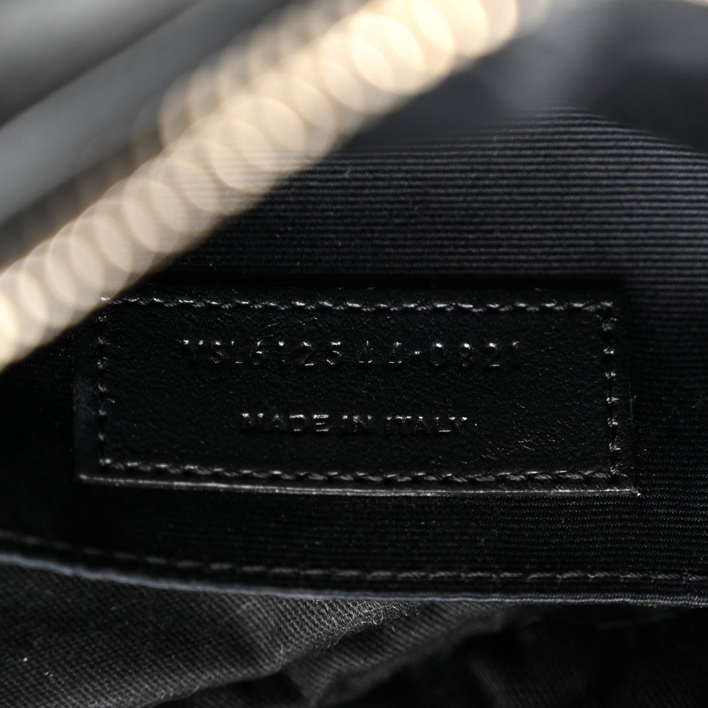 Tweed Calfskin Monogram Lou Camera Bag Black