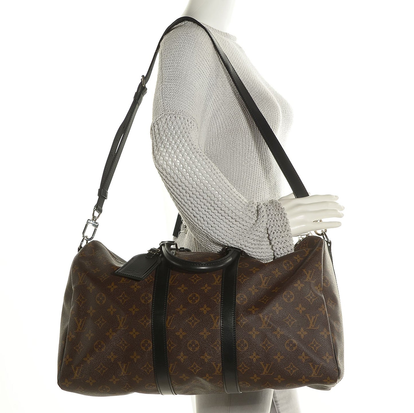 Monogram Macassar Keepall Bandouliere 45