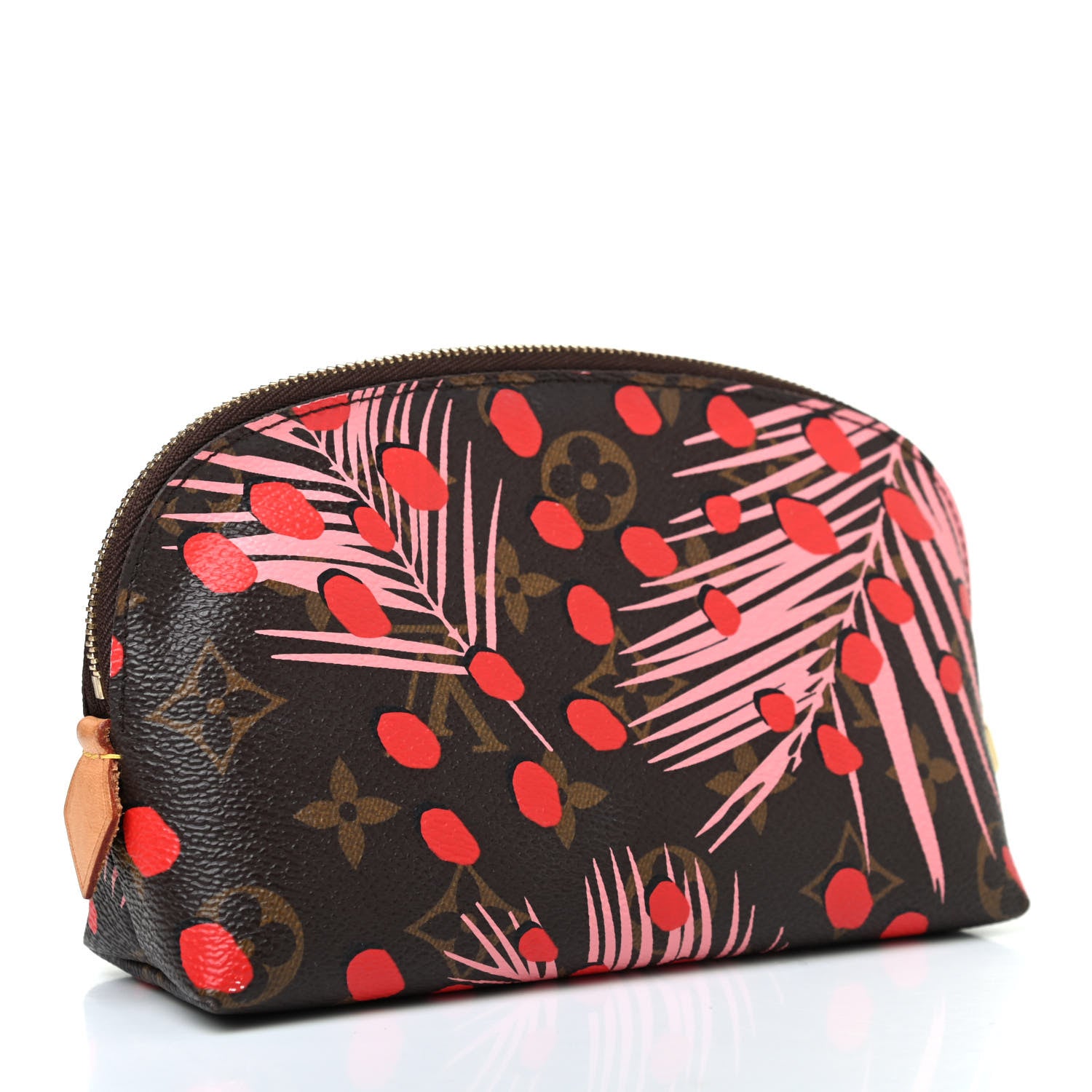Louis Vuitton Monogram Jungle Dots Cosmetic Pouch Sugar Pink Poppy 2 of 4