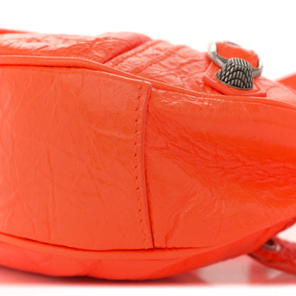 Balenciaga Agneau Arena Le Cagole Shoulder Bag XS Orange 11 of 15