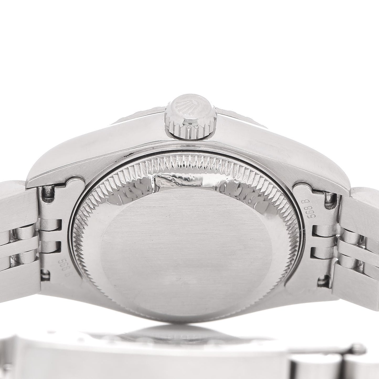Stainless Steel 26mm Oyster Perpetual Date Watch White Roman 69240