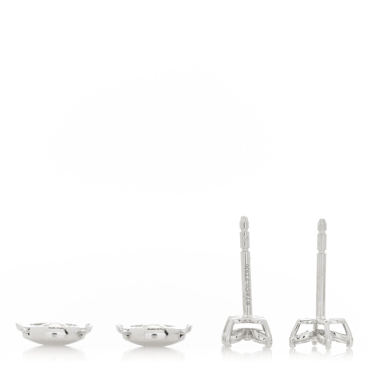 Platinum Diamond .19ct Mini Victoria Earrings