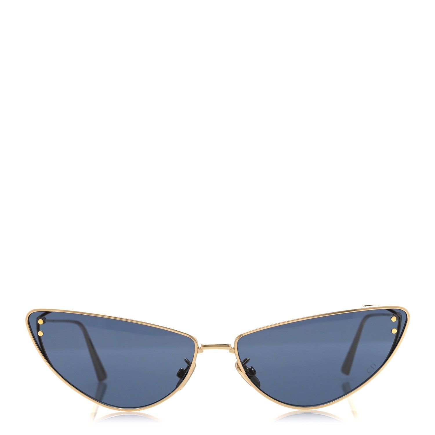 Christian Dior Cat Eye Miss Dior B1U Sunglasses Blue Light Gold 2 of 9