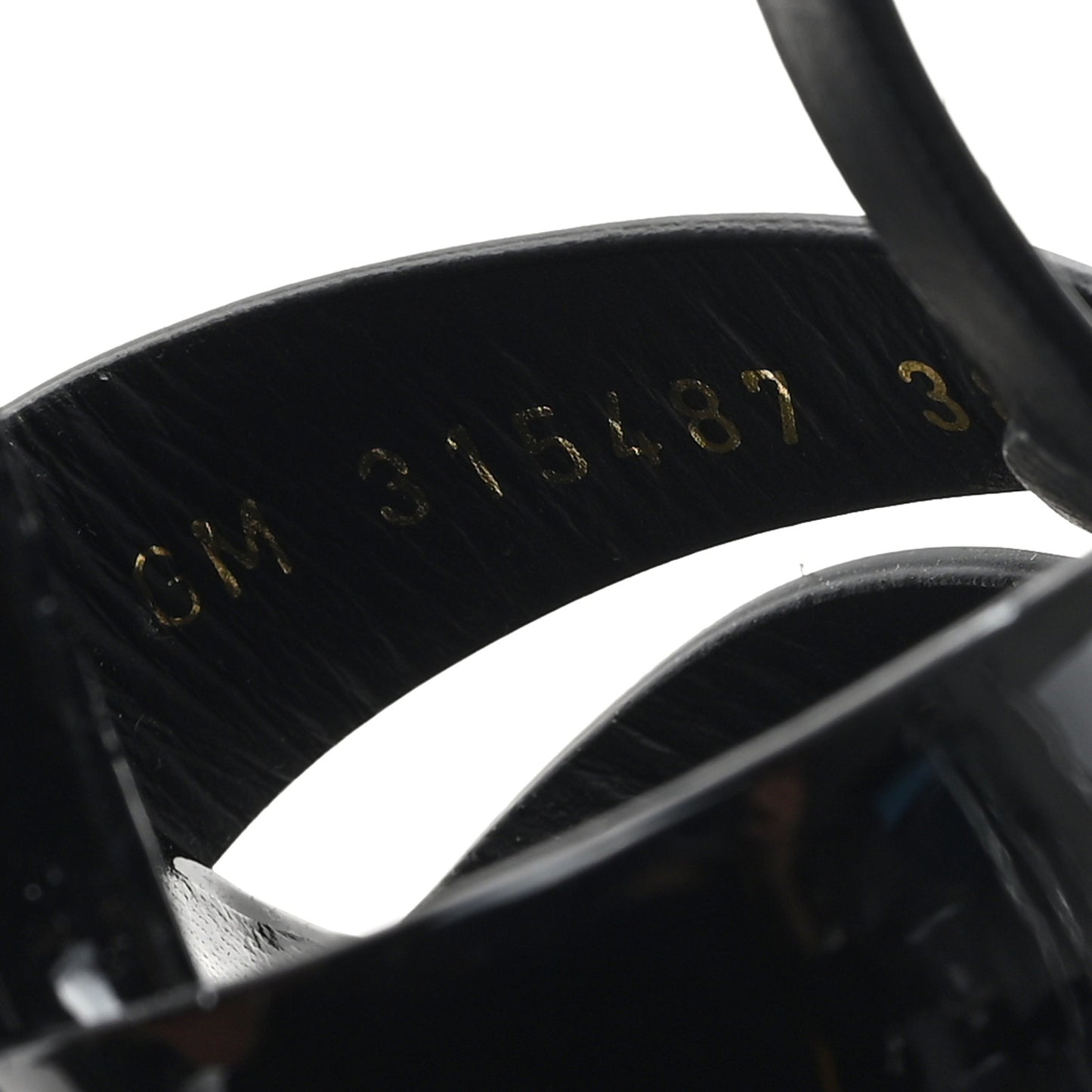Patent Tribute 105 Platform Sandals 38 Black