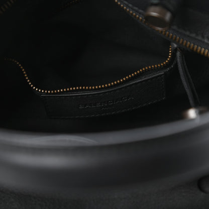 Balenciaga Veau Soyeux Perforated Blackout Hardware S City Black 8 of 10