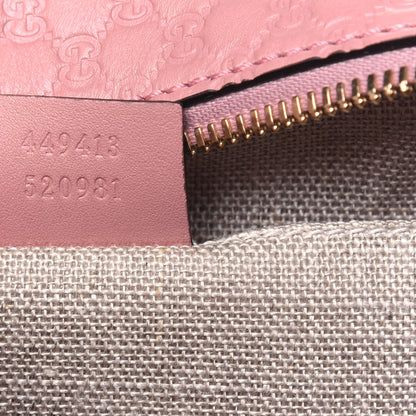 Gucci Soft Microguccissima Mini Bree Messenger Bag Soft Pink 7 of 14